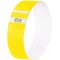 SIGEL EB213 120 Bracelets d'identification et de controle personnalisables - 25,5 x 2,5 cm - jaune fluo
