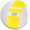 SIGEL EB213 120 Bracelets d'identification et de controle personnalisables - 25,5 x 2,5 cm - jaune fluo