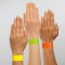 SIGEL EB213 120 Bracelets d'identification et de controle personnalisables - 25,5 x 2,5 cm - jaune fluo