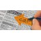 SIGEL HN600 Marque-pages adhesifs en forme de grande fleche, film transparent, 125 index de 2,5 x 4,5 cm, 5 couleurs