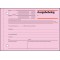 Sigel AG615 Lot de 50 feuilles de recus Format A6 Rose