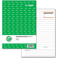 SIGEL GE515 Bloc-notes de conversation A5 50 feuilles