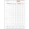 Sigel in415 livre Inventaire, A4, 50 feuilles