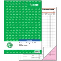 SIGEL KG425 Comptage de caisse A4 2 x 50 feuilles