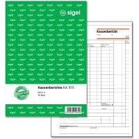 Sigel KA515 x 50 feuilles de rapport de caisse A5 1 Stuck