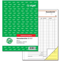 Sigel KA518 Rapport de caisse/gestion de stocks A5, 50 feuilles 1 Stuck