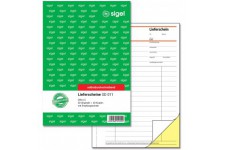 Sigel sd011 Contenu de billets autocopiant Format A5, 2 x 40 feuilles 1 Stuck