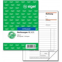 Sigel RE625 Lot de 2 Paquets de 50 Feuilles Bleu, 1 piece.