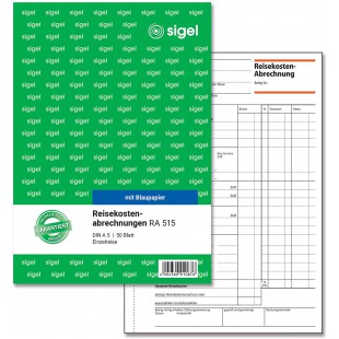 Sigel RA515 formulaire commercial - formulaires commerciaux (50 feuilles, A5, Blanc)