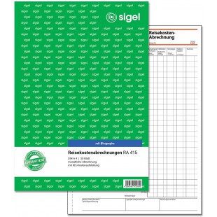 Sigel RA415 formulaire commercial - formulaires commerciaux (50 feuilles, A4, Blanc)