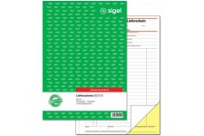 Sigel Formulare - Boite de livraison A4 Papier carbone, 2 x 40 feuillets 1 Stuck Blanc.