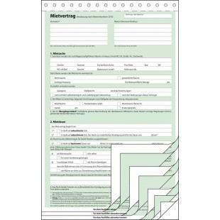 Lot de 25 : Sigel MV480 contrats d'achat et contrats de location A4 SD