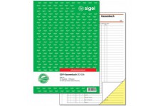 SIGEL SD056 Livre de caisse EDV A4 2 x 40 feuilles autocopiant