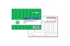 Sigel ST615 Capteur horizontal A6 50 feuilles avec papier carbone