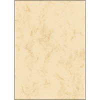 SIGEL DP372 Papier a  lettres, 21 x 29,7 cm, 90g/m², marbre beige clair, 100 feuilles