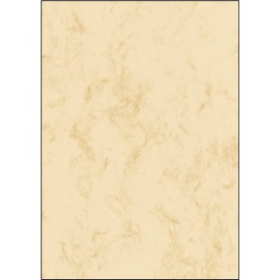 SIGEL DP372 Papier a  lettres, 21 x 29,7 cm, 90g/m², marbre beige clair, 100 feuilles