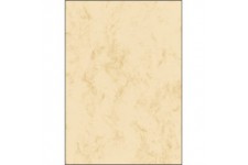 SIGEL DP372 Papier a  lettres, 21 x 29,7 cm, 90g/m², marbre beige clair, 100 feuilles