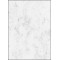 SIGEL DP396 Papier a  lettres, 21 x 29,7 cm, 200g/m², marbre gris clair, 50 feuilles