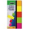 Sigel© Lot de 200 marqueurs adhesifs fluo, orange, jaune, rouge, grn, rose, 20 x 50 mm