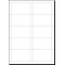 DP830 150 Cartes de visite predecoupees, 8,5 x 5,5 cm, 185g/m², blanc