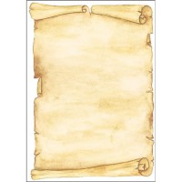 SIGEL DP235 Papier a  lettres, 21 x 29,7 cm, 90g/m², Parchemin, beige, 50 feuilles