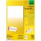 SIGEL DP046 80 Cartes de placement predecoupees, 9,5 x 4,25 cm, 185 g/m², blanc