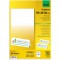 SIGEL DP049 40 Cartes de placement predecoupees, 19 x 6 cm, 185 g/m², blanc