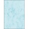 SIGEL DP261 Papier a  lettres, 21 x 29,7 cm, 90g/m², marbre bleu clair, 100 feuilles