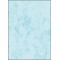 SIGEL DP261 Papier a  lettres, 21 x 29,7 cm, 90g/m², marbre bleu clair, 100 feuilles