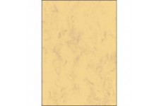 SIGEL DP262 Papier a  lettres, 21 x 29,7 cm, 90g/m², marbre sable marron clair, 100 feuilles