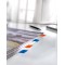 SIGEL HN614 Marque-pages adhesifs en papier film transparent, 160 feuilles de 5 x 2 cm, 4 couleurs