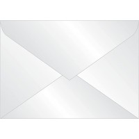 SIGEL DU230 Enveloppes, format C5 (16,2 x 22,9 cm), 25 pieces, transparent