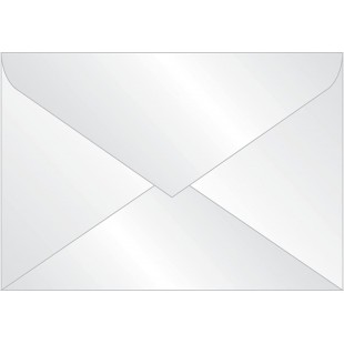SIGEL DU030 Enveloppes, format C6 (11,4 x 16,2 cm), 25 pieces, transparent