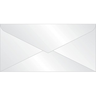 SIGEL DU130 Enveloppes, format DL (11 x 22 cm), 25 pieces, transparent
