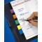 SIGEL HN677 Marque-pages adhesifs en papier film transparent, 280 feuilles de 5 x 1,2 cm, 7 couleurs