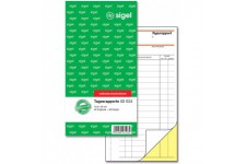 Sigel formulaires - rapporte 10,5 x 20 cm Papier carbone, 2 x 40 feuillets 1 Stuck