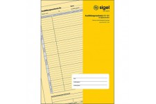 Lot de 5 : Sigel aw480Manche de formation/Rapport Cahier pour eintragungen quotidienne, A4, 28feuilles