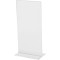 SIGEL TA224 Presentoir vertical de table, 10,5 x 21,2 x 6,5 cm, acrylique transparent