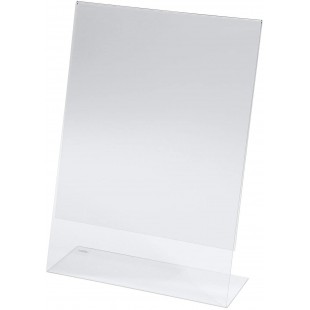 Sigel TA210 Presentoir de Table incline pour A4, 1 piece, Acrylique Acrylique Transparent