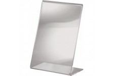 SIGEL TA214 Presentoir incline de table, 15,5 x 10,6 x 5,3 cm, acrylique transparent