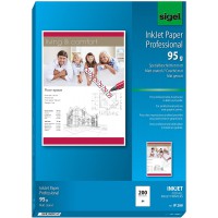 SIGEL IP288 Papier professionnel d'imprimante jet d'encre, format A4 (21 x 29,7 cm), 200 feuilles
