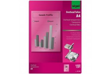 SIGEL LF420 Paquet de 50 feuilles transparents pour retroprojection, 21 x 29,7 cm