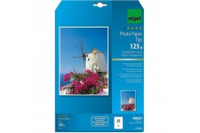 SIGEL IP663 Papier photo jet d'encre, ultra brillant, A4 (21 x 29,7 cm), 125g/m², 25 feuilles