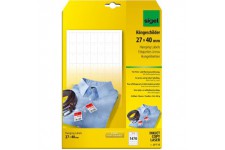 SIGEL LP715 Lot de 1470 etiquettes a  trou, 2,7 x 4 cm, 200 g