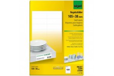 SIGEL LP783 Lot de 420 etiquettes pour rayonnages, 10,5 x 3,8 cm, 170 g