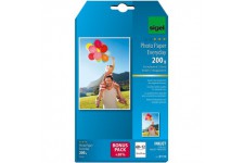 SIGEL IP719 Papier photo Everyday jet d'encre, ultra brillant, format 10 x 15 cm, 200 g/m², 60 feuilles + 12 gratuites