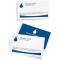 SIGEL LP853 Lot de 100 Cartes de visite, 3C, impression recto verso, 8,5 x 5,5 cm, 250 g