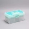 Valise en polypropylene - Vert menthe - 400 x 220 x 200 mm.
