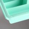Valise en polypropylene - Vert menthe - 400 x 220 x 200 mm.