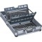 AluPlus Service C44-2 427220 Mallette a  outils universelle non equipee 445 x 210 x 370 m